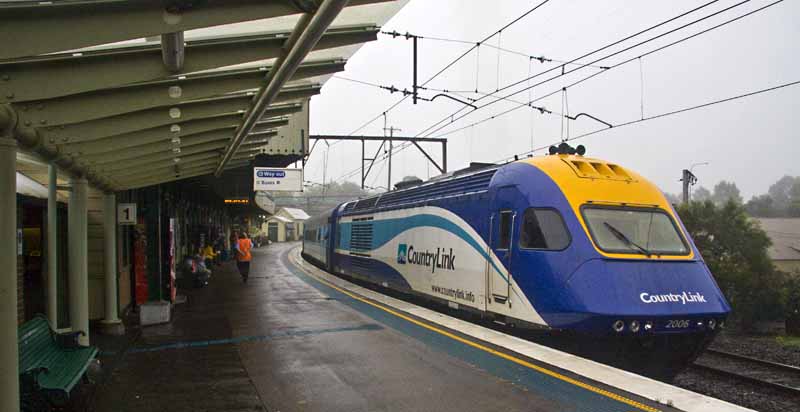 Train at Katoomba Station