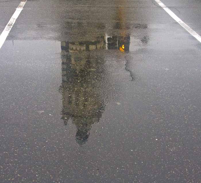 street reflection