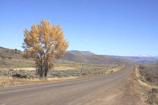 Road from State Bridge to Kremmling