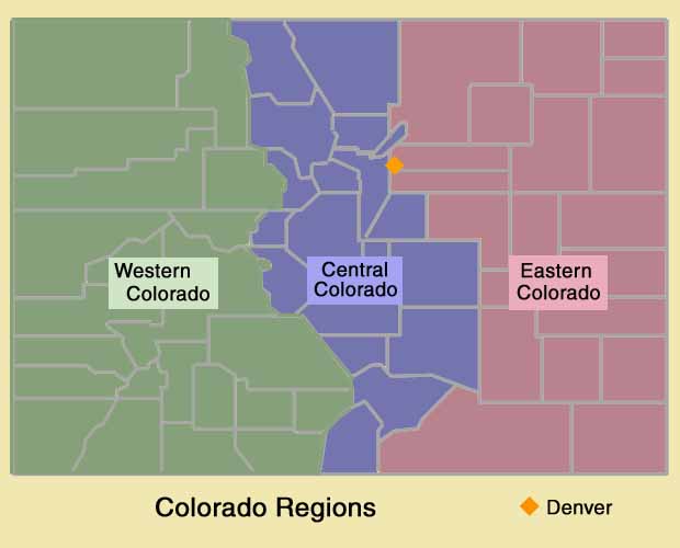 Colorado map