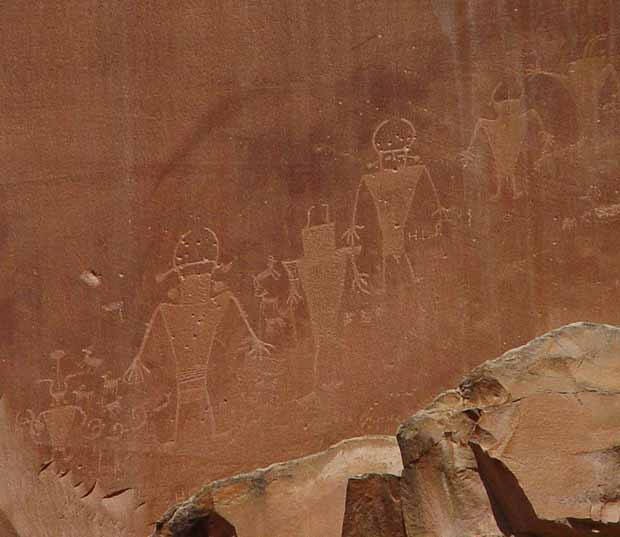 Capitol Reef National Park - Petroglyphs