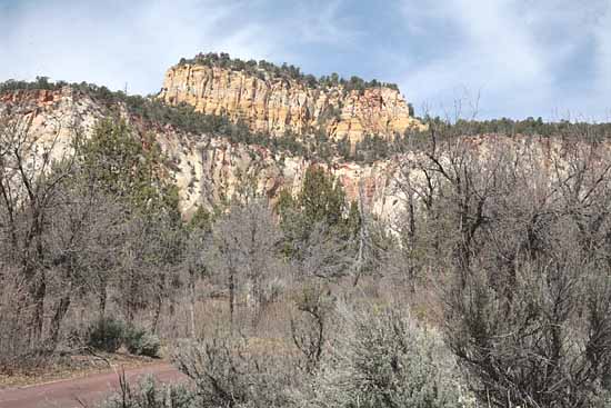 Eastern Entrance to Zion National Park