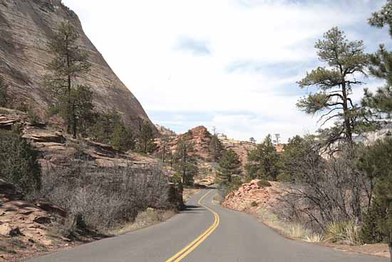 Eastern Entrance into Zion National Park