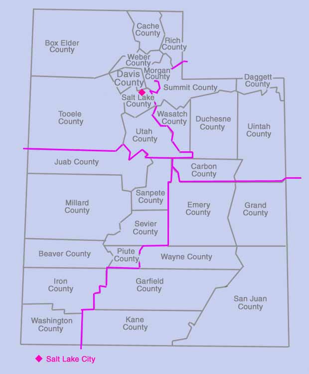 Utah Map