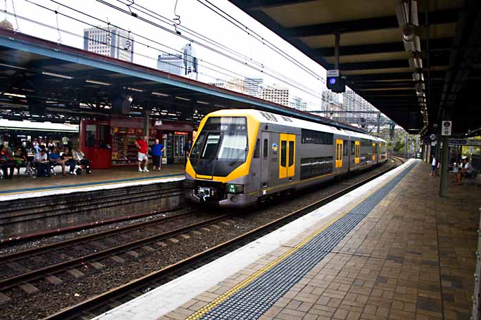 Train in Central Station