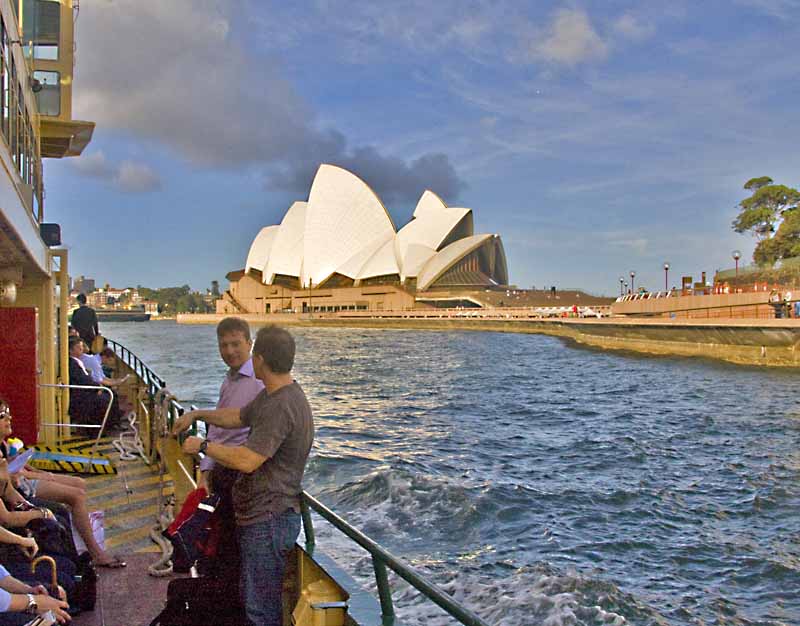 Ferry ride to Watson Bay