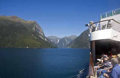 cruising in the fjords