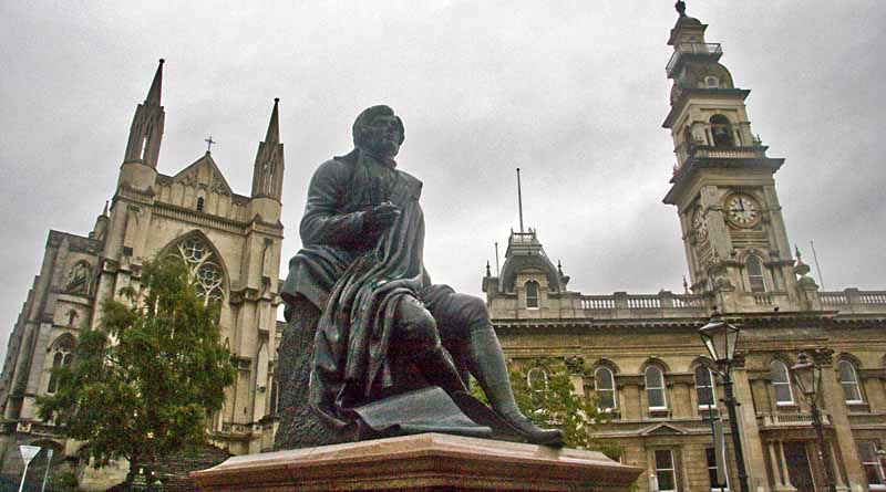 Statue Robert Burns